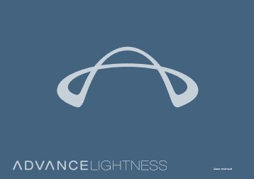 User manual LIGHTNESS - Advance