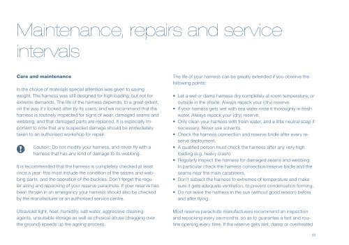 User manual LIGHTNESS - Advance