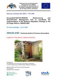 Service Contract No 2007 / 147-446 - Swaziland