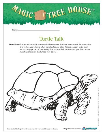 Turtle Talk - Magic Tree House