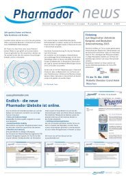 Endlich - die neue Pharmador Website ist online. - Pharmador.at