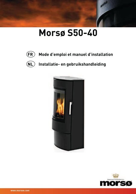 Gebruiksaanwijzing Morso S50-40 - UwKachel