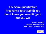 Semi-quantitative Pregnancy Test