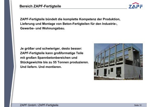 PDF über ZAPF GmbH öffnen - Studer Bau