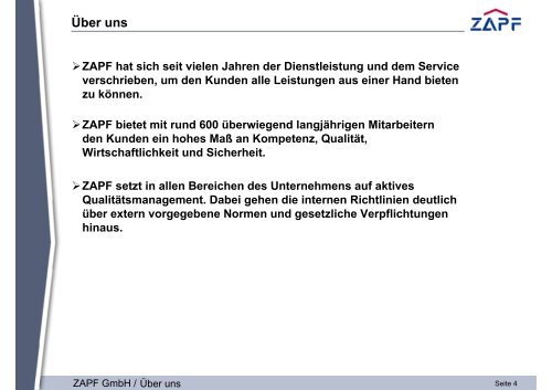 PDF über ZAPF GmbH öffnen - Studer Bau