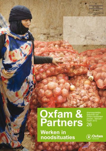 Oxfam&Partners 26 - Werken in noodsituaties - Oxfam-Solidariteit