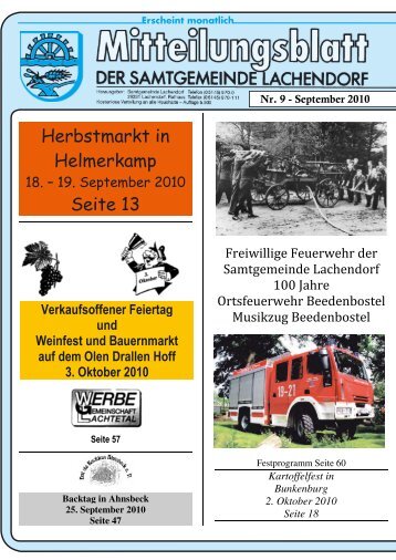 September 2010 - Samtgemeinde Lachendorf