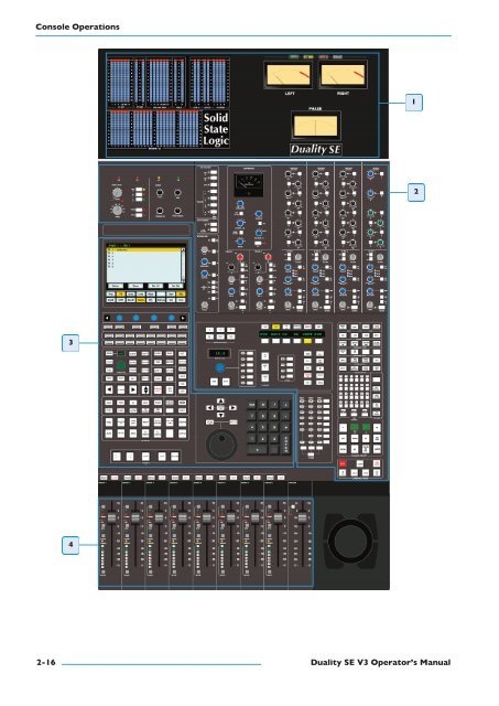 Duality SE Operator's Manual - Solid State Logic