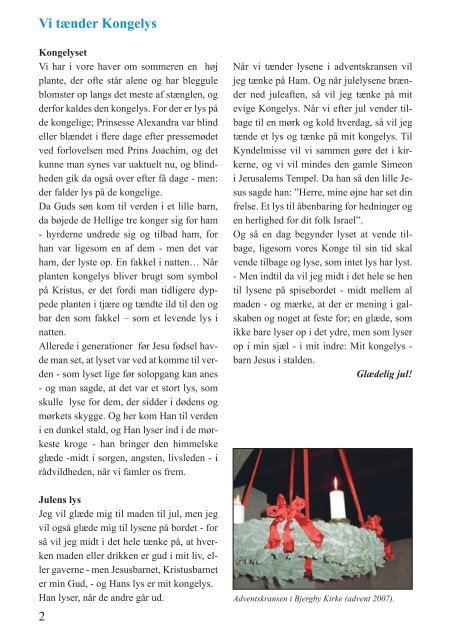 kirkebladet Vinteren 2008/09 - Bjergby