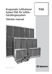 1734-FA6 Technical Manual_SE.pdf - Munters