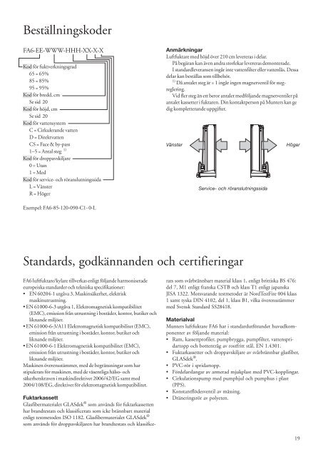 1734-FA6 Technical Manual_SE.pdf - Munters