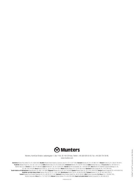 1734-FA6 Technical Manual_SE.pdf - Munters
