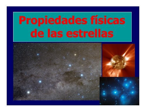 Propiedades de las estrellas (PDF)