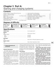 Chapter 5 Part A: Starting and charging systems