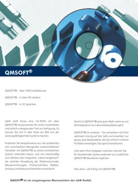 QMSOFT Version 6 - L & W GmbH