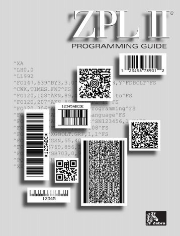 CHAPTER 1 Introduction to ZPL II