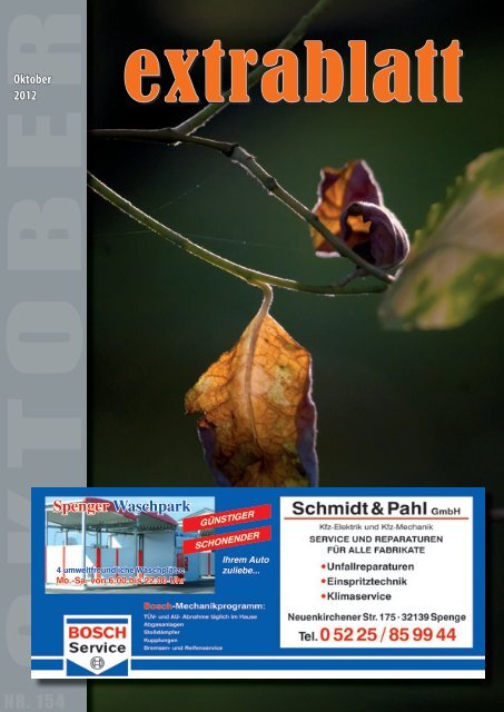 Ausgabe Oktober 2012 - Extrablatt