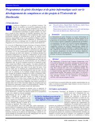 Programmes de gÃ©nie Ã©lectrique et de gÃ©nie informatique axÃ©s - IEEE