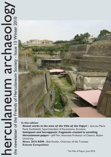 Issue 13 Winter 2010 - The Friends of Herculaneum Society