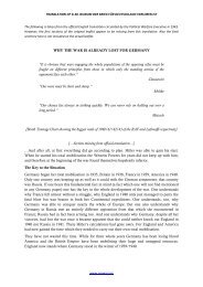 translation of g.30, warum der krieg fÃ¼r deutschland ... - PsyWar.Org