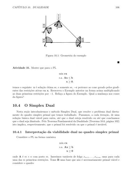 ProgramaÃ§Ëao Linear - Notas de aula - CEUNES