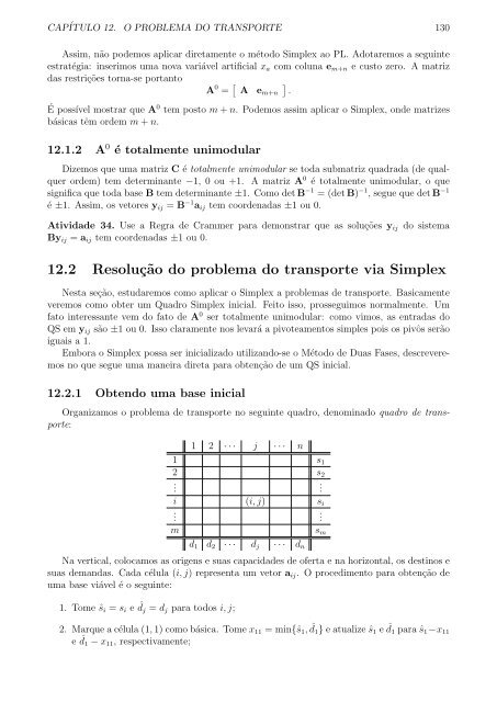 ProgramaÃ§Ëao Linear - Notas de aula - CEUNES