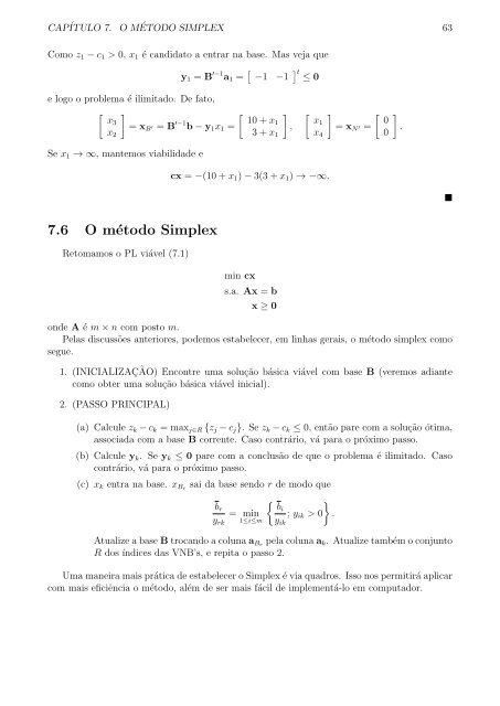 ProgramaÃ§Ëao Linear - Notas de aula - CEUNES