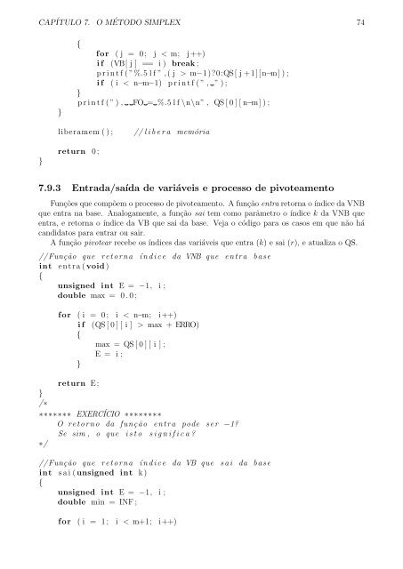 ProgramaÃ§Ëao Linear - Notas de aula - CEUNES