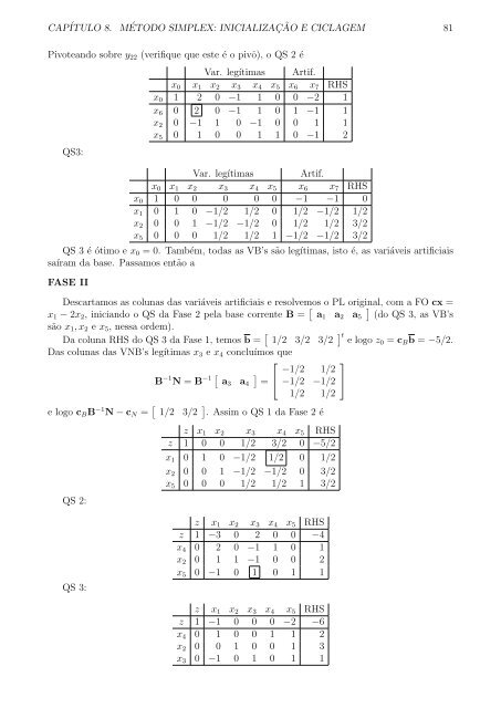 ProgramaÃ§Ëao Linear - Notas de aula - CEUNES