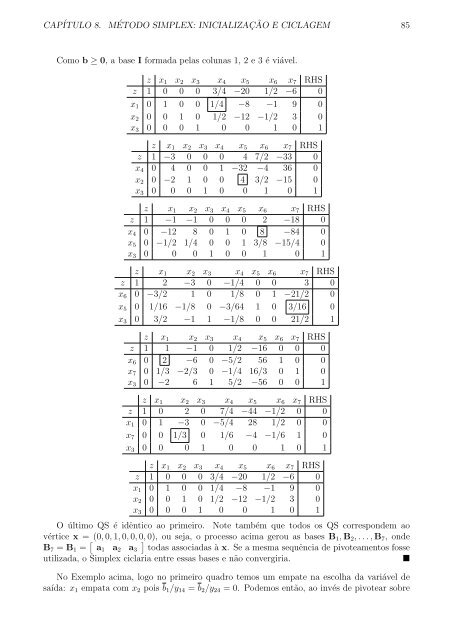 ProgramaÃ§Ëao Linear - Notas de aula - CEUNES