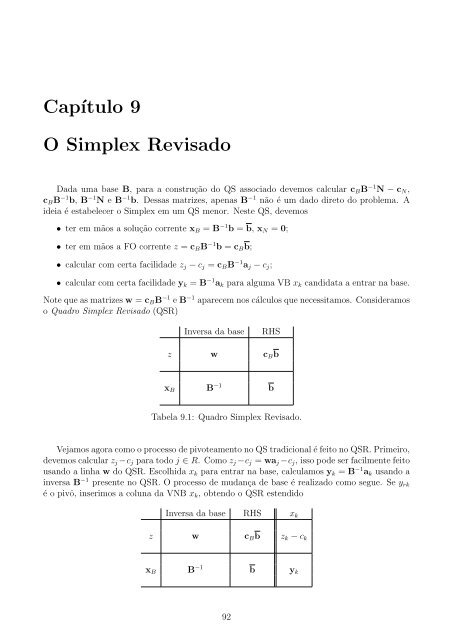 ProgramaÃ§Ëao Linear - Notas de aula - CEUNES