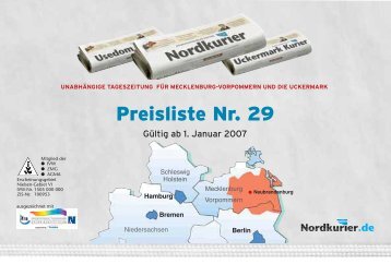 Preisliste Nr. 29