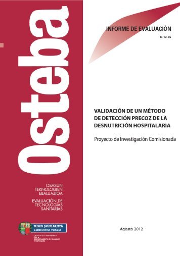 ria-Gasteiz. 2012. Informe nÂº: Osteba D-12-05. - Euskadi.net