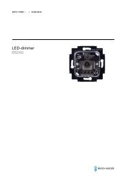 LED-dimmer 6524U - BUSCH-JAEGER Katalog