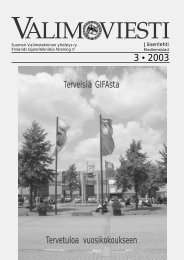 3 â€¢ 2003 TerveisiÃ¤ GIFAsta Tervetuloa vuosikokoukseen