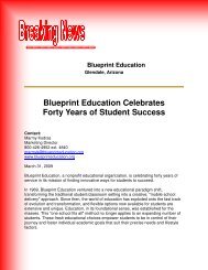 Blueprint Education Celebrates Forty Years of Student Success
