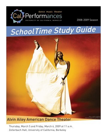 Alvin Ailey American Dance Theater Study Guide 0809.indd - Cal ...