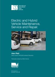 Electric and Hybrid Vehicle Maintenance, Service and Repair.