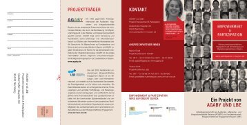 Projektflyer (pdf, 811 KB) - AGABY