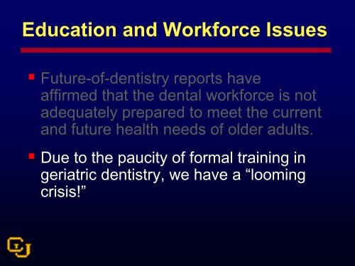 Conference PPT (16 MB) - Institute for Oral Health