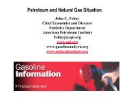 Petroleum and Natural Gas Situation