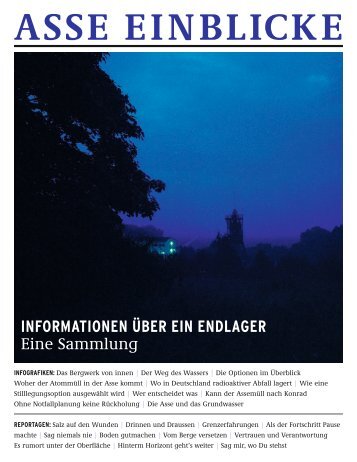 INFORMATIONEN üBER EIN ENDLAGER Eine Sammlung - Asse II