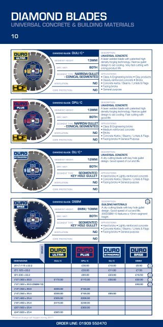 DURO PRICE LIST 10 internal pages V6 USE.indd