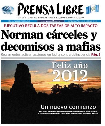 Feliz aÃ±o Feliz aÃ±o - Prensa Libre