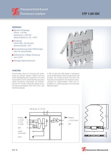 STP 1.00 SDC - Schuhmann Messtechnik