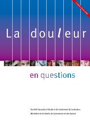 La douleur en questions - CNRD