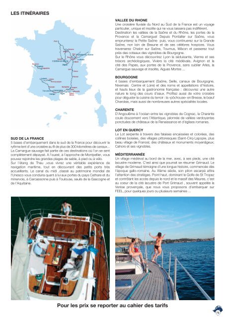 TÃ©lÃ©charger notre catalogue (PDF / 60mo) - Les Canalous Canal du ...