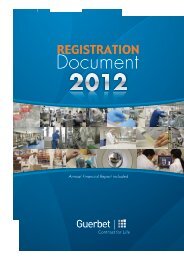 Read the Registration Document - Guerbet