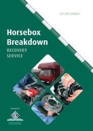 horsebox breakdown service - SEIB