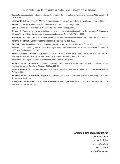 Vol 7. Nº 1. 2007 - Asociación Española de Neuropsiquiatría